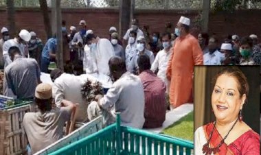 বনানীতে সমাহিত হলেন কবরী