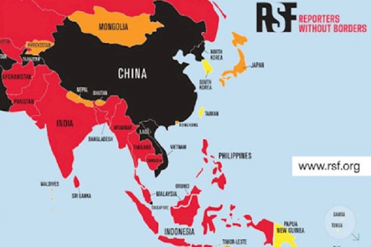 মুক্ত গণমাধ্যম সূচকে এক ধাপ পিছিয়েছে বাংলাদেশ