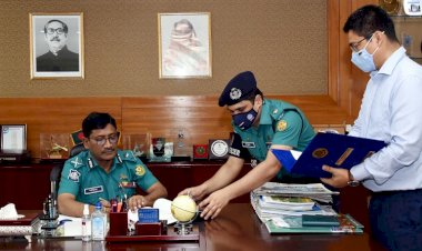 ডিএমপি কমিশনারের সাথে বিভিন্ন বিভাগের প্রধানদের এপিএ স্বাক্ষর