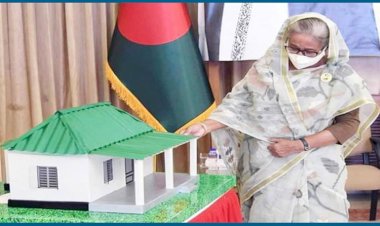 মুজিববর্ষের উপহার একসঙ্গে ঘর পেলো ৫৩ হাজার অসহায় পরিবার