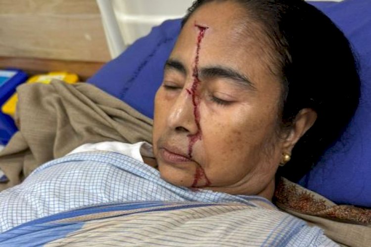 মাথায় চোট পেয়ে হাসপাতালে ভর্তি মমতা বন্দ্যোপাধ্যায়