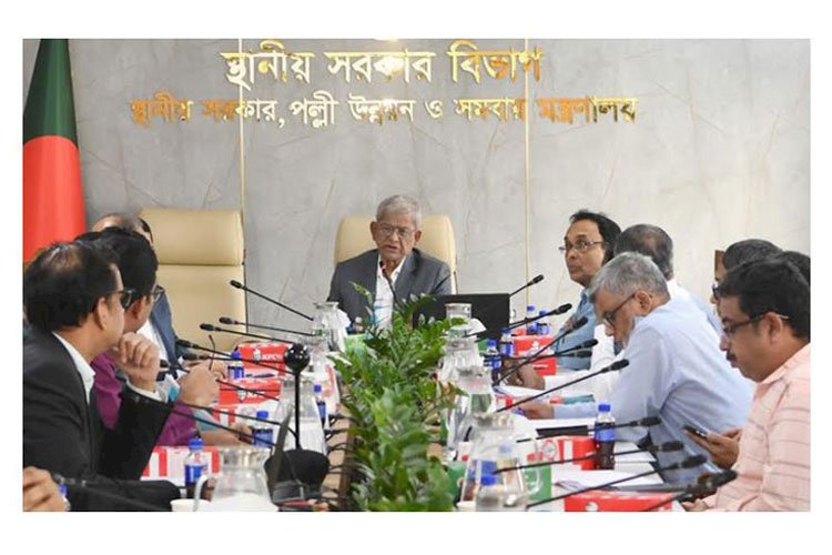 এলজিইডি’র প্রকল্প বাস্তবায়নে গতি বাড়ানোর নির্দেশ স্থানীয় সরকার মন্ত্রীর